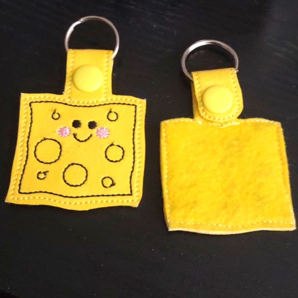 Cheese key chain